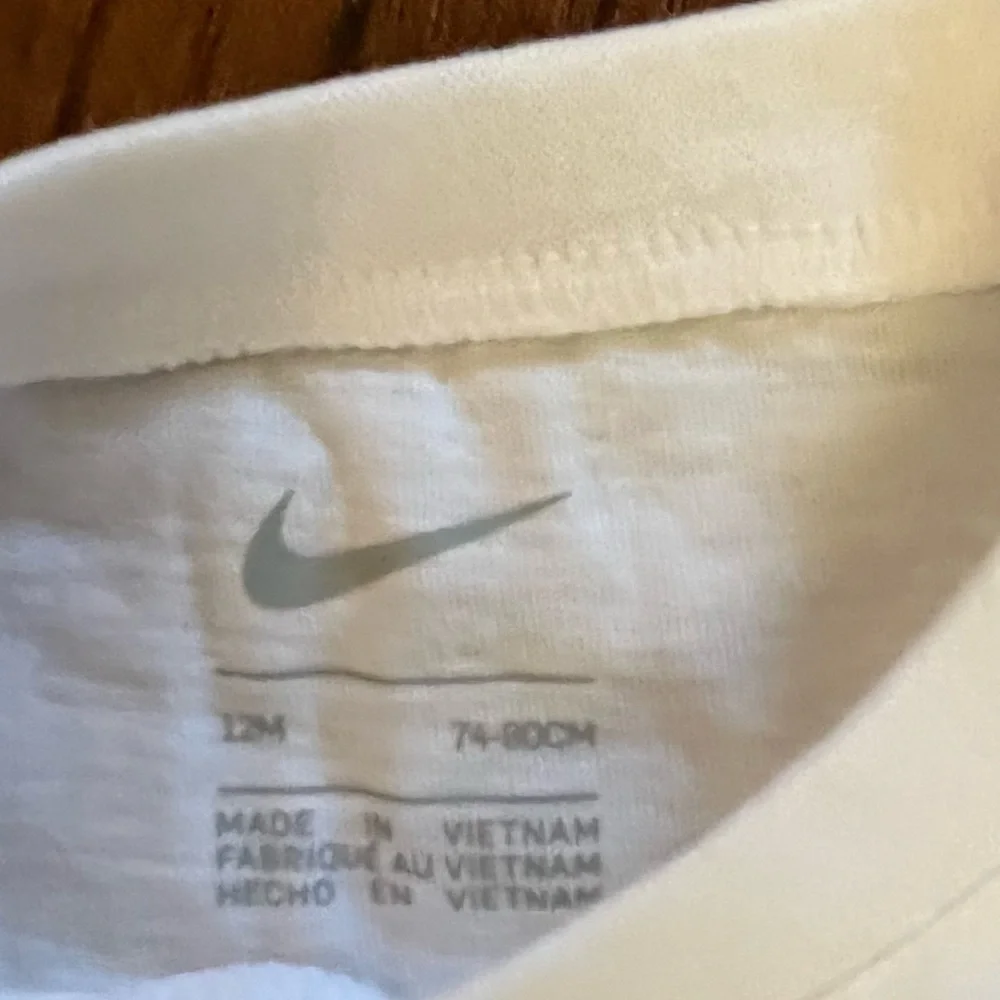 NWT Nike 2 piece baby toddler outfit 12 months SS T-shirt shorts goal - Picture 4 of 7